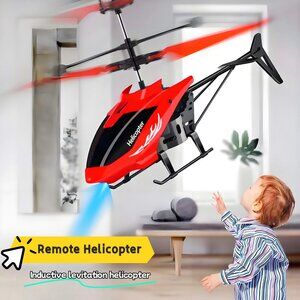 USB Charging Induction Infrared Remote Control Helicopter Toy Birthday Gift